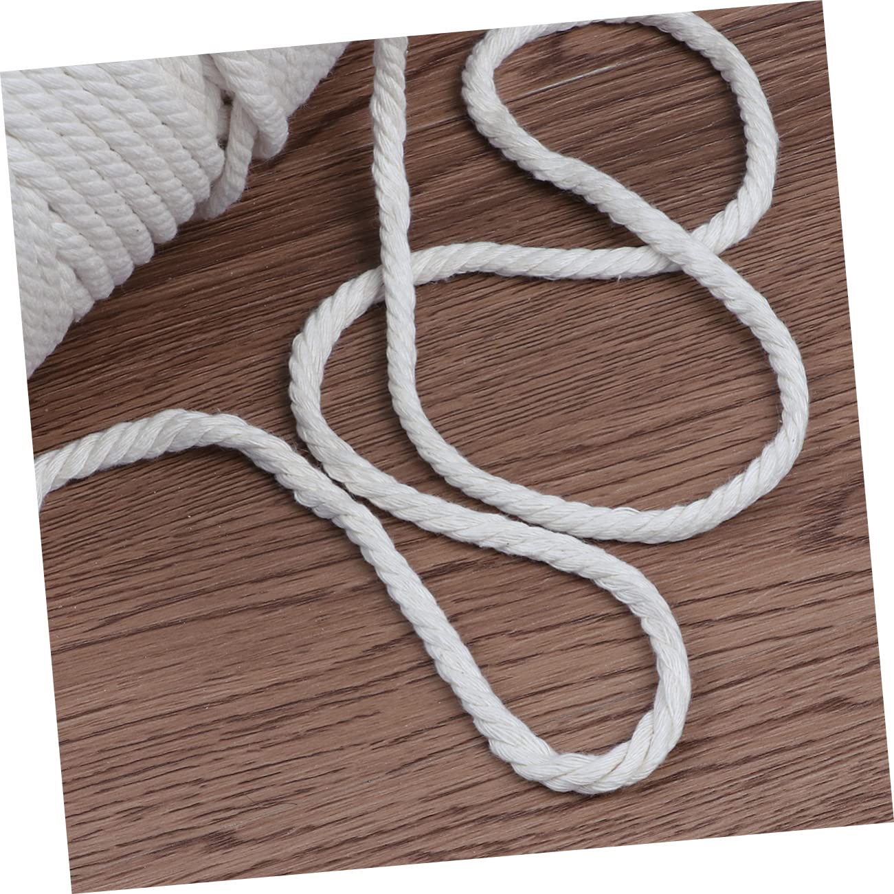 Cuerda de Algodón Natural de 100m para Manualidades y Macramé