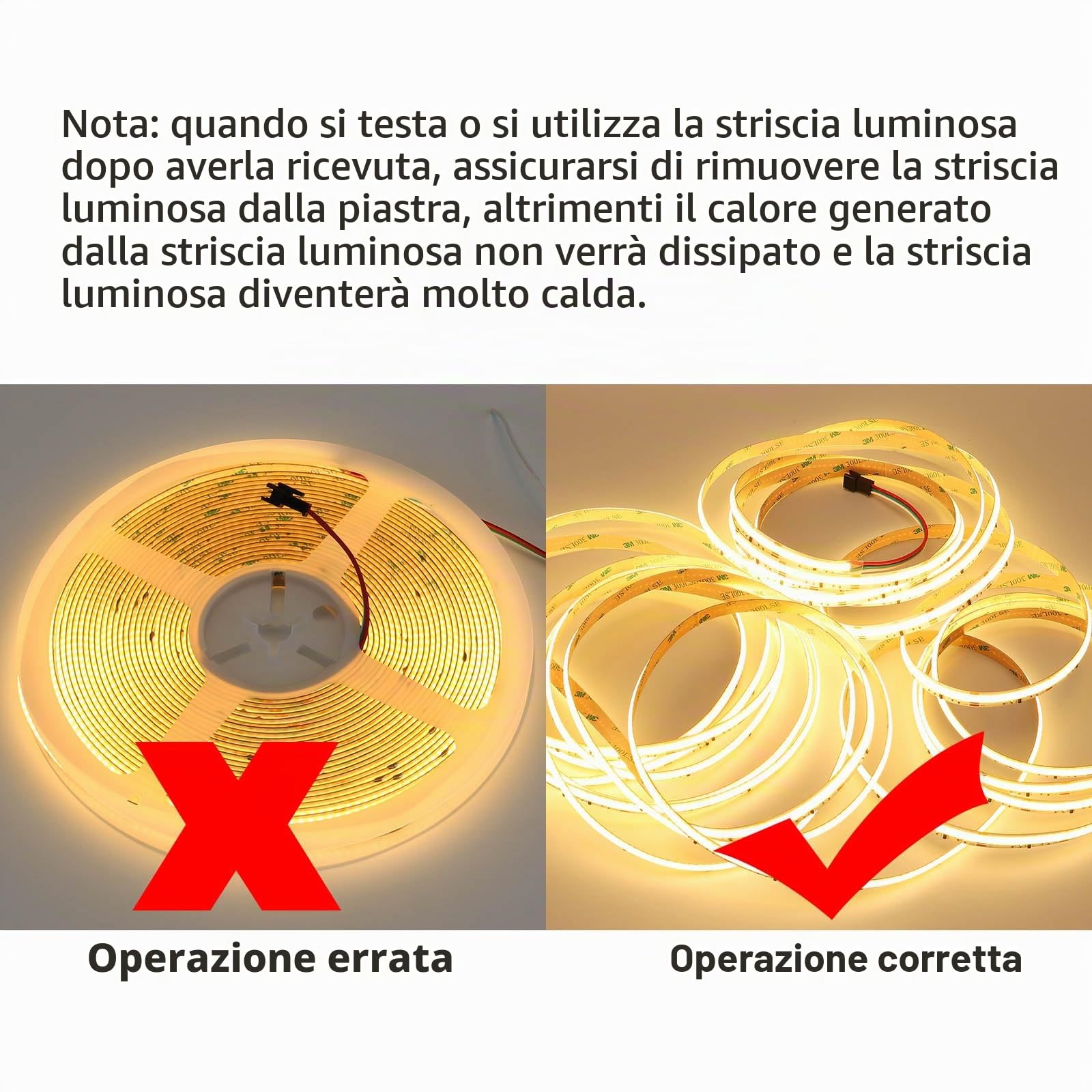 GOMING 24V 10M WS2811 IC Striscia LED COB CCT 2700K-6500K 576LED/M CRI 93+ | Effetti Acqua Corrente IP20 Non Impermeabile LED Light per la Decorazione Domestica(Alimentatore e Controller non Inclusi)