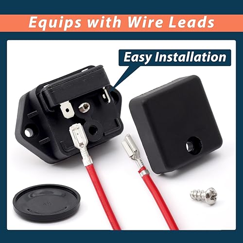 Miniatura 5 de Kit de interruptor de bomba mejorado de repuesto para Flojet Triplex piezas de repuesto 2091050, equipado con interruptor de 50 psi y cables de cable