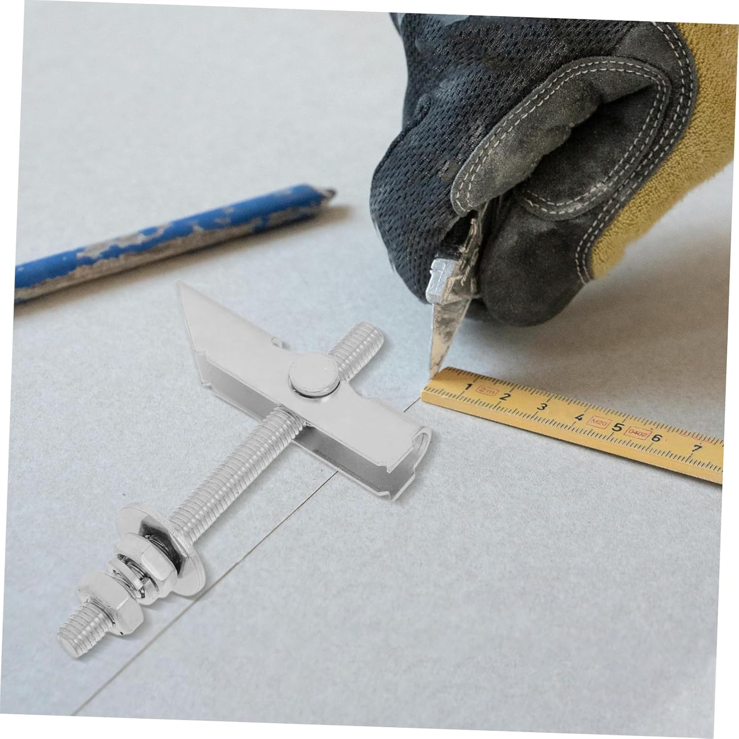 Steel Wall Anchors Toggle Bolt Kit Versatile Ceiling Hanging for Drywall Wall Materials