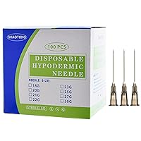 Vista 13 de SHAOTONG Accesorios Luer Lock, 100 piezas (18G, 1.5 pulgadas de largo)