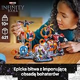 LEGO | Marvel Avengers: Koniec gry — ostateczna bitwa 76323 | Zabawka dla 10-latka, 10 postaci i ruchomy mech Ant-Mana,
