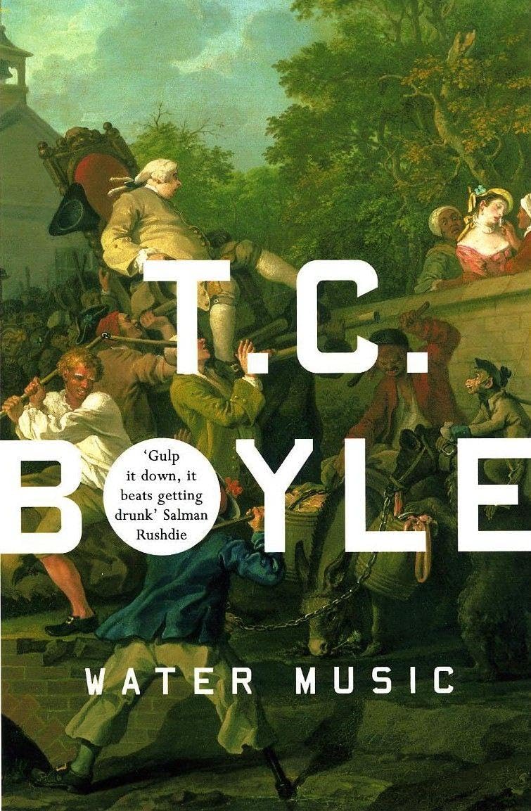 T.C. Boyle Water Music Paperback Fiction Book