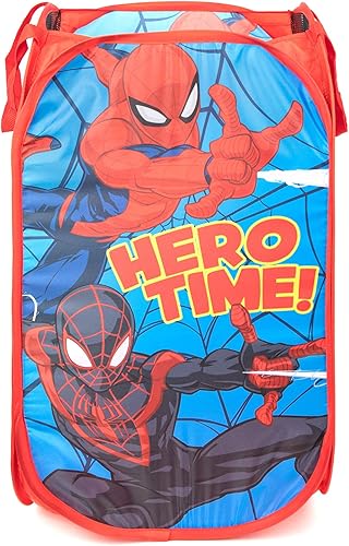 Vista 23 de Jay Franco Monster Jam Grave Digger Cesta Emergente - Cesta de Malla para Ropa Sucia/Bolsa con Asas Duraderas Monster Jam - Cavador de tumbas