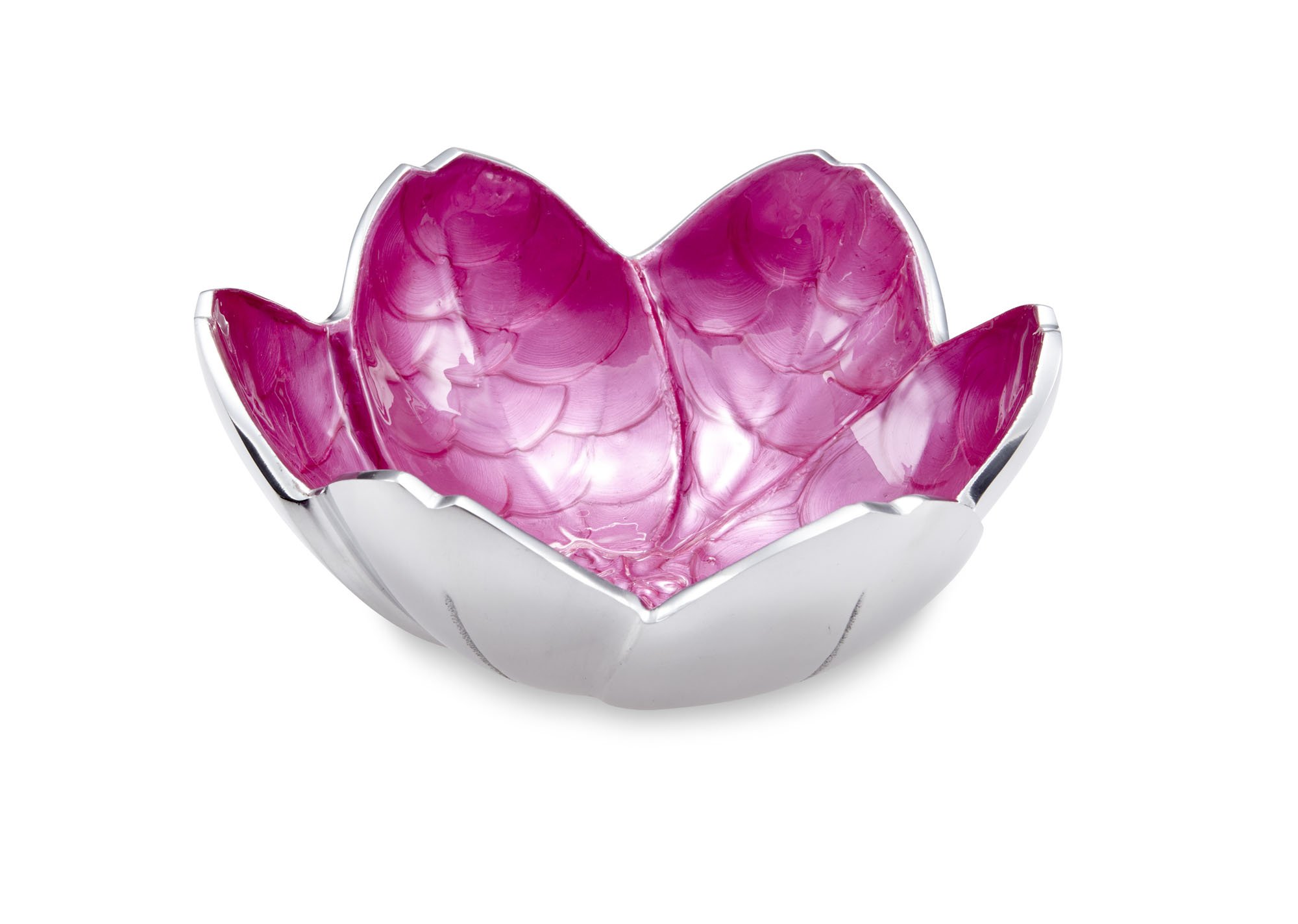 Julia Knight Tulip Bowl, 8-Inch, Raspberry, Red