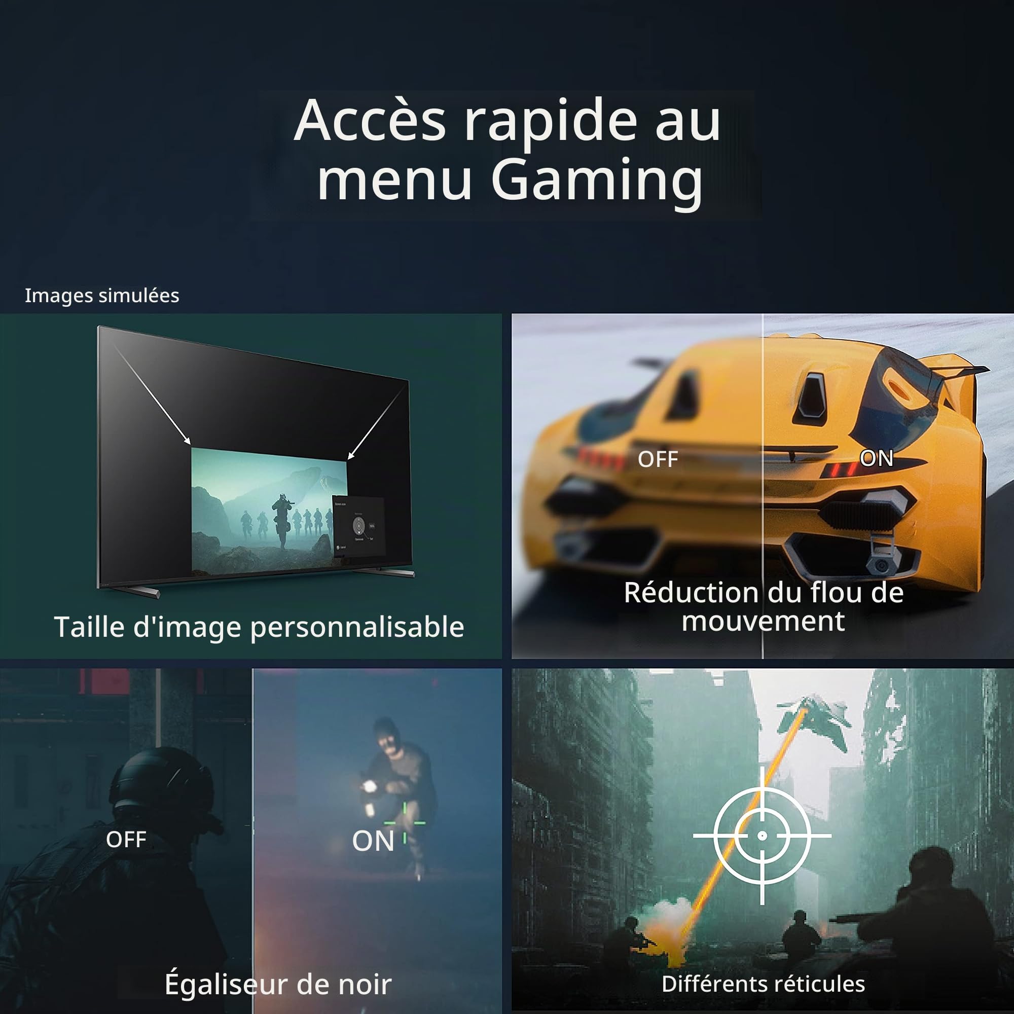 Sony BRAVIA XR, XR-85X90L, TV 85 ", Full Array LED, 4K HDR 120 Hz, Google, Smart, Fonctionne avec Alexa, avec fonctionnalités Exclusives PS5, HDMI 2.1, Menu de Jeu avec ALLM + VRR, Garantie 24 +