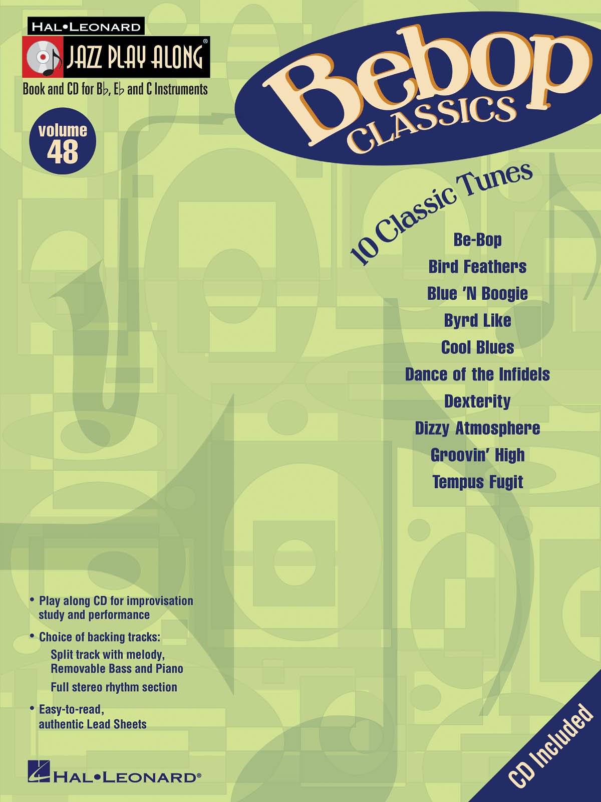 Bebop Classics: Jazz Play-Along Volume 48