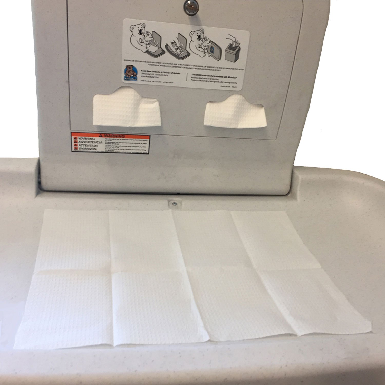 500 cambiadores desechables de papel por caja para cambiar pañales para zonas higiénicas sensibles