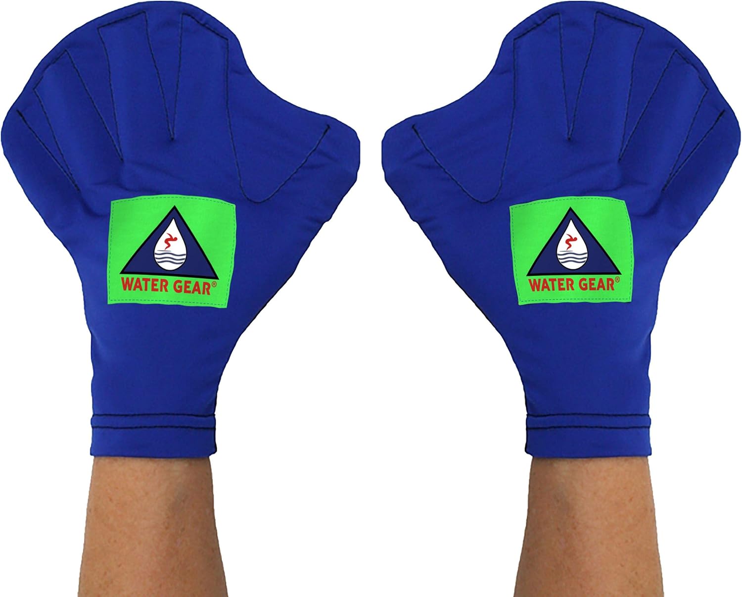 Water Gear Skin Fit Force Gloves - Aqua Fitness Gloves - Great for Workouts and Diving - Designed with Enhanced Grip - Medium: Sports & Outdoors