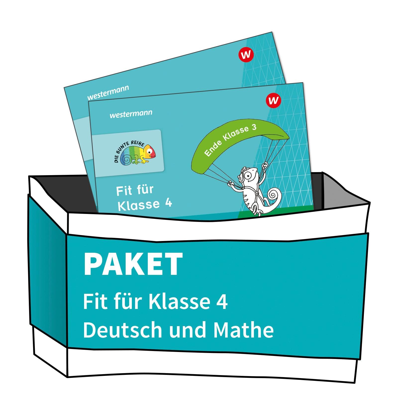 DIE BUNTE REIHE - Deutsch/Mathematik: Paket: Fit für Klasse 4 (2 Hefte) (DIE BUNTE REIHE - Deutsch/Mathematik: Pakete)
