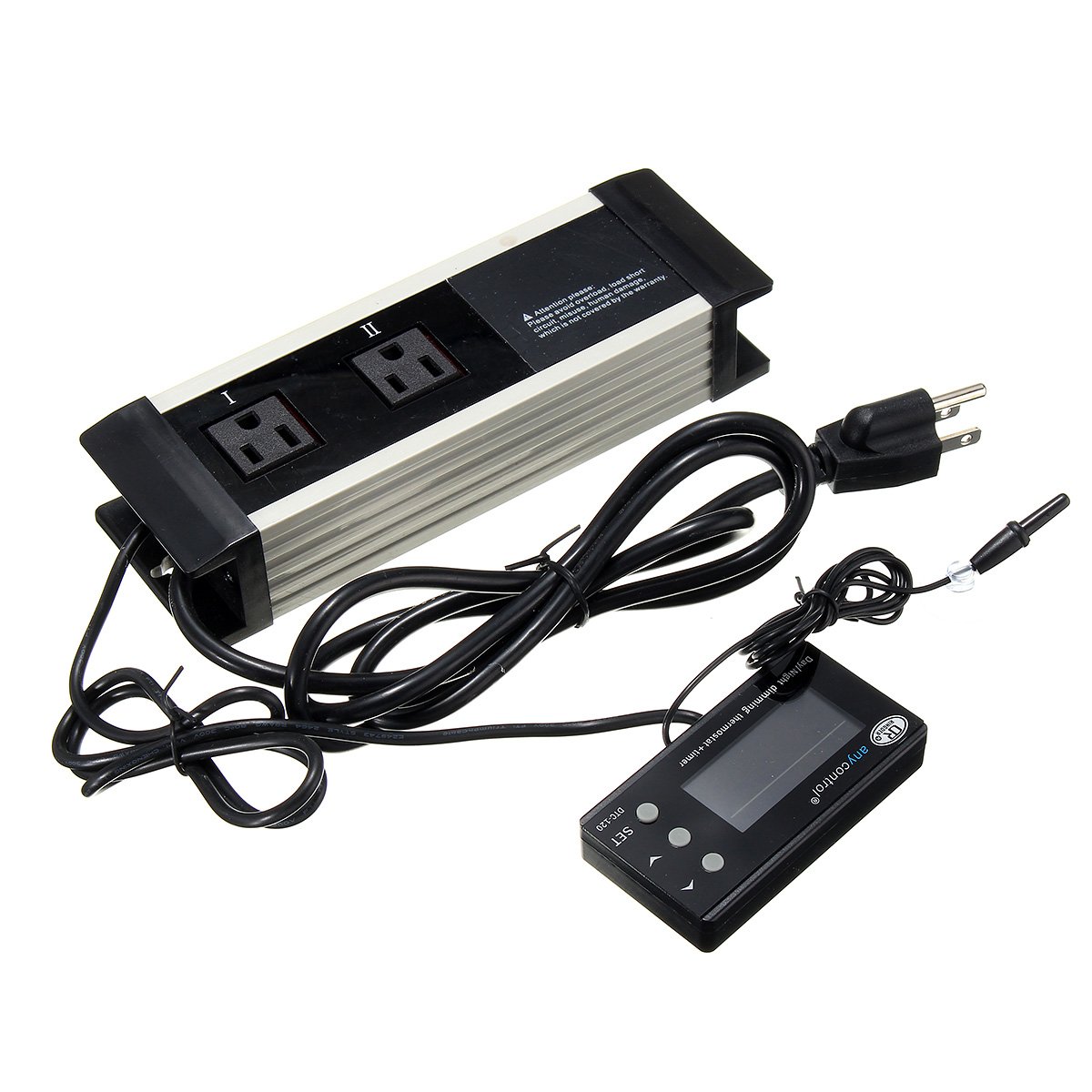 Led Reptilien Amphibien Timer Aquarium Digital Temperatur Temp Controller Wärme Thermostat Pidau-Stecker