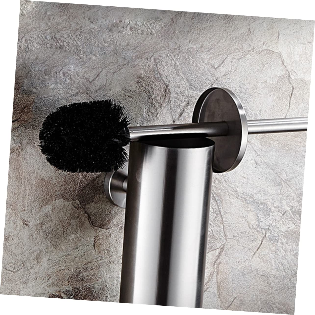 ABOOFAN Escobillas De Baño De Acero Inoxidable Soporte para Inodoro De Pared Escobilla De Baño para WC