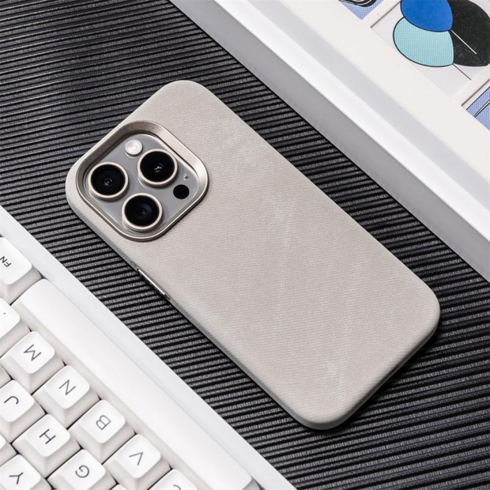 Coque antichoc iPhone 14 Plus ENILSA cuir magnétique anti rayure