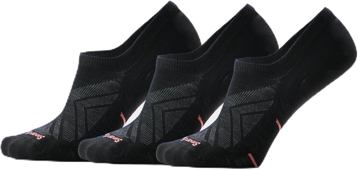 Smartwool womens Run Zero Cushion No Show Socks 3-pack