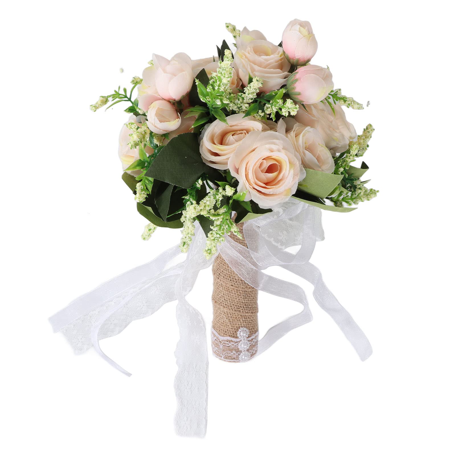 cooden Bridal Bouquet, Portable Modern (Champagne)