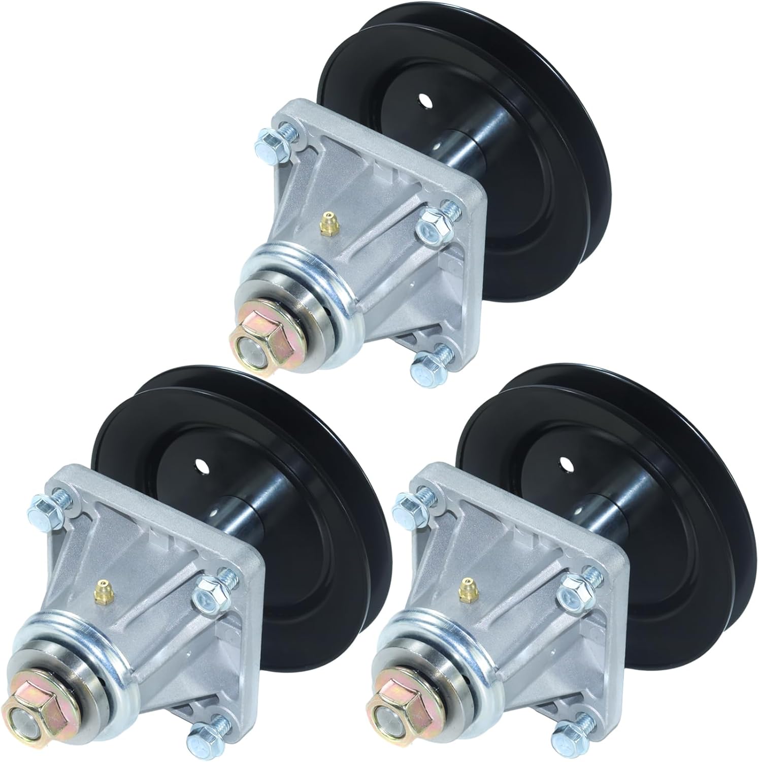 3 Pack 918-0625B Spindle Assembly Replaces Cub Cadet LT1045 Spindles 918-0660, 918 0660, 618-0660, 618 0660, 918 0625B, Cub Cadet LT1045 Deck Rebuild Kit for Cub Cadet LT1045 LT1046 Tractors