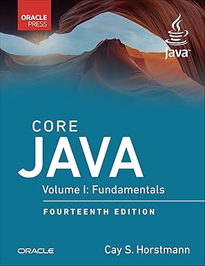 Core Java, Volume I: Fundamentals, 14th Edition-finelybook