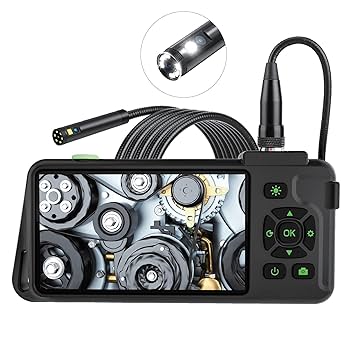 ☆トリプルレンズファイバースコープ - 5インチ大画面IPSモニター ☆トリプルレンズファイバースコープ - 5インチ大画面IPS