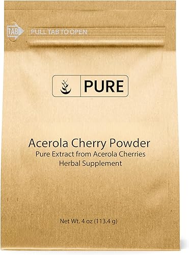 Miniatura 6 de Pure Original Ingredients Acerola Cherry Powder 1 libra, sin OMG, sin gluten, embalaje ecológico