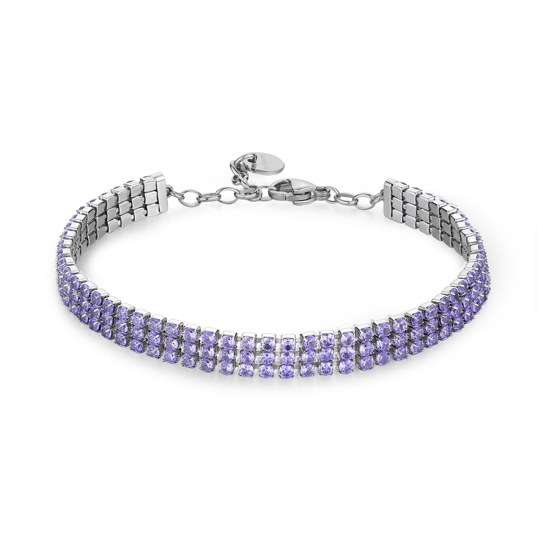 Brosway Bracciale Donna in Acciaio | Bracciale Con Cubic Zirconia | Collezione Desideri - BEI095