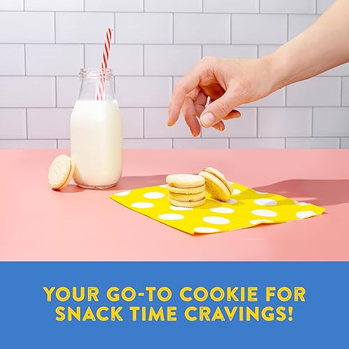 Miniatura 6 de Galletas Kinnitoos, crema sándwich de vainilla, 8 onzas