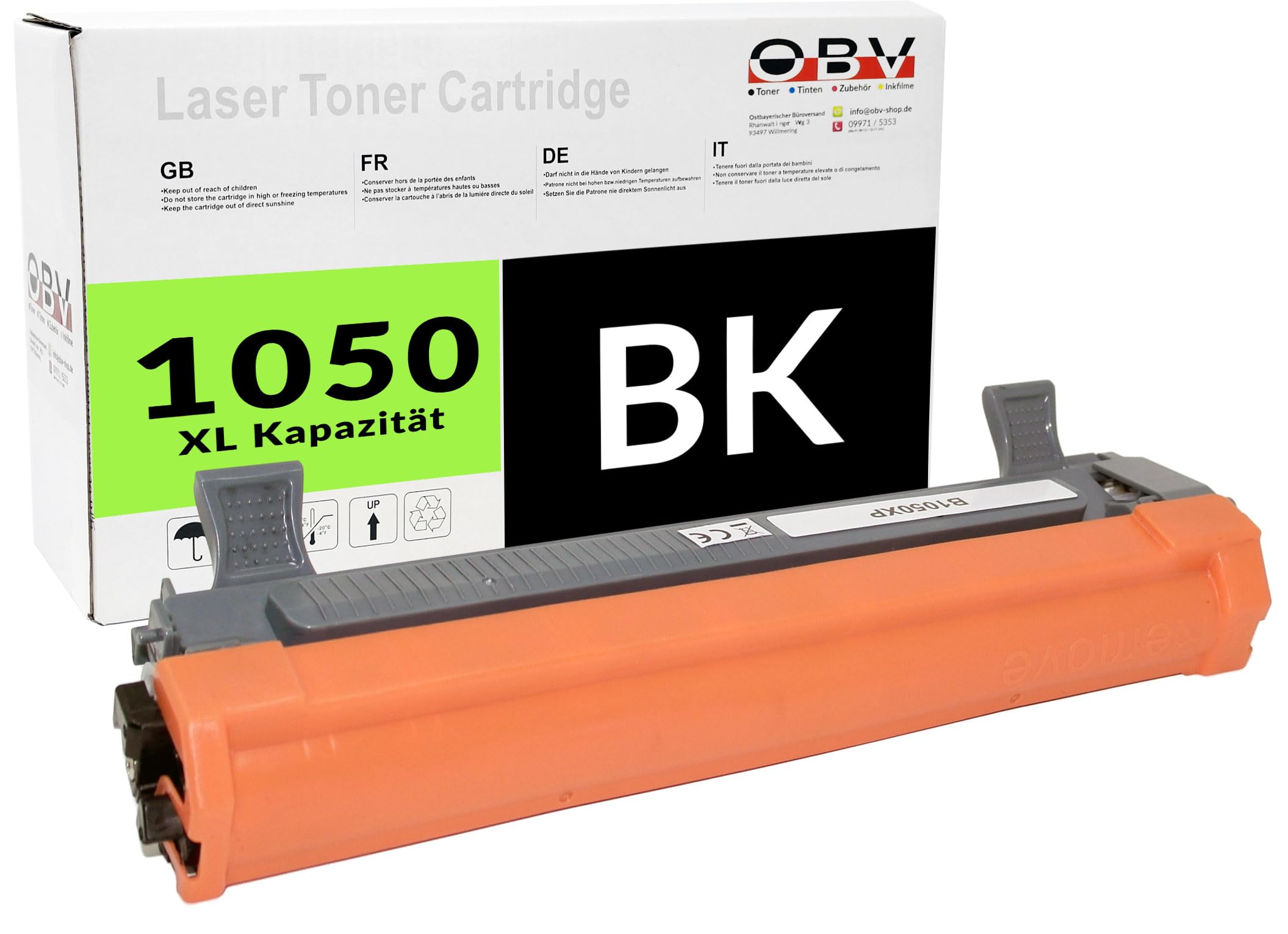 Bubprint Toner XXL Kompatibel Für Brother TN-1050 HL-1110 DCP-1510 MF