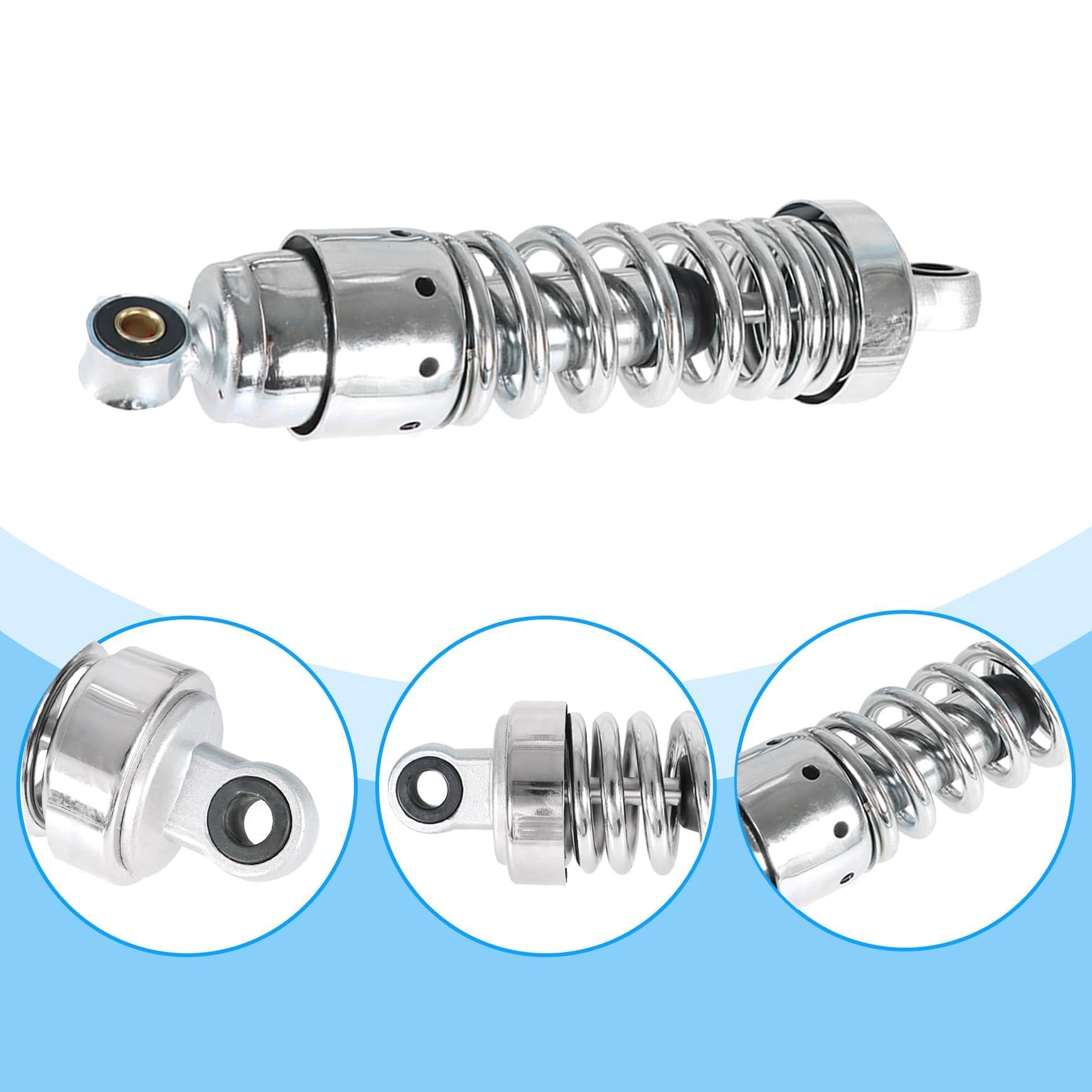 Silscvtt 1 paire d'amortisseurs arrière de rechange pour Honda 1986-2014 Rebel MX250 CMX250C CA250 Shadow VT 1100 VT1100C