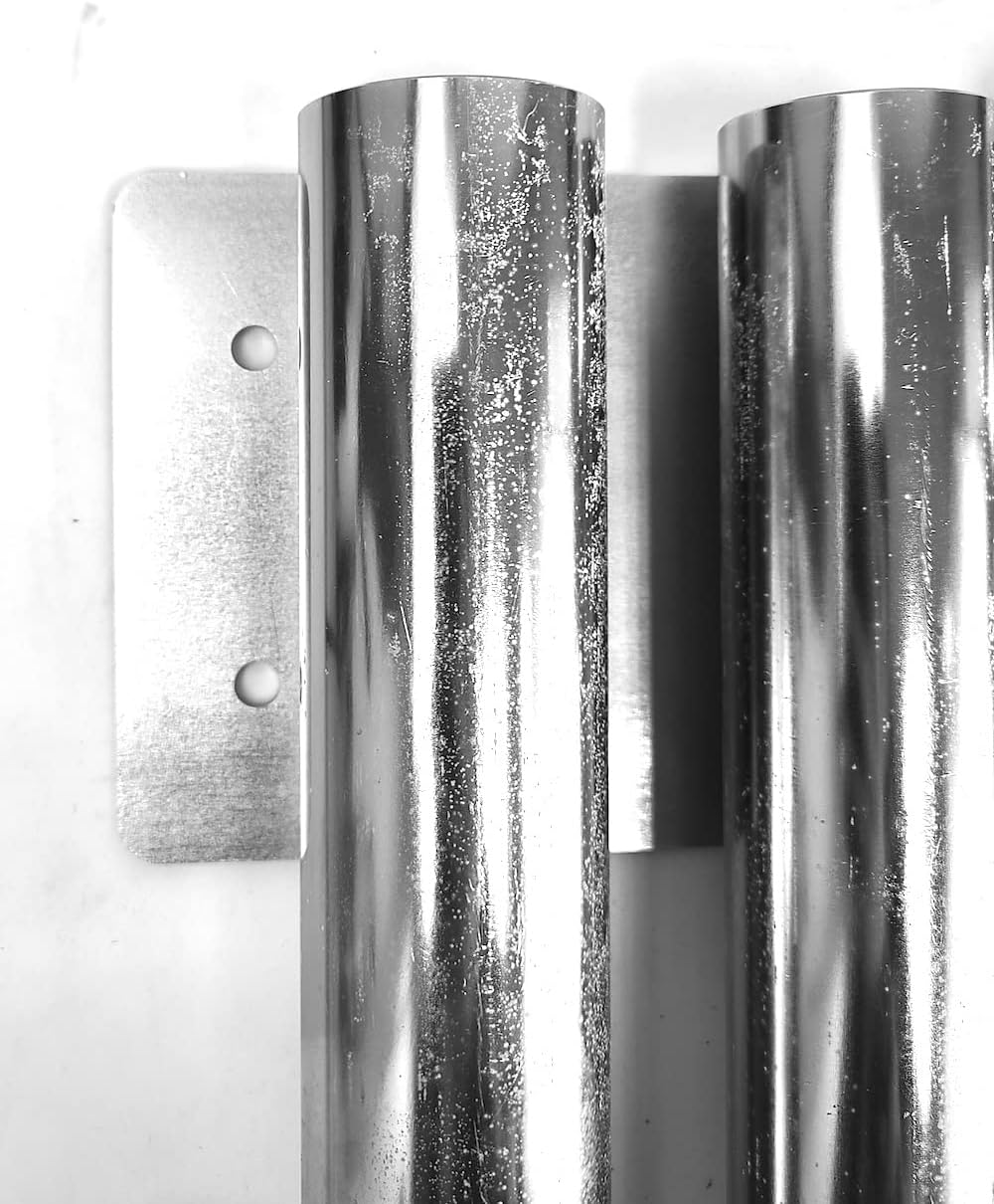 One Stop Outdoor Heavy Duty Universal Mount - Garden Tool Holding Rack for Rake, Shovel, Etc. - Landscaper, Gardener & Contractor - Commercial Grade Truck & Trailer Mounted Steel Tool Rack (Universal Mount)