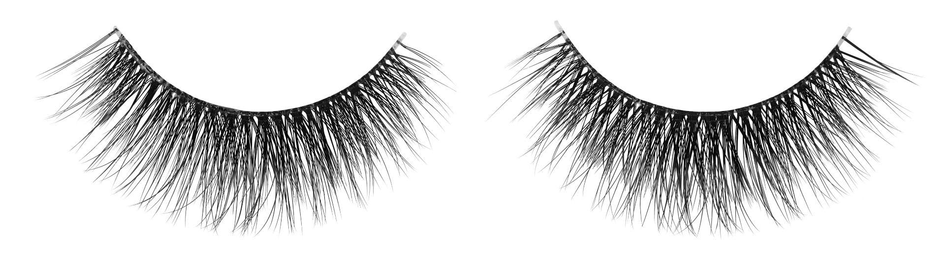 Ardell False Eyelashes Extension FX D Curl Black Long Flared To Widen Eyes Almond Deep-Set Eyes Silky-Soft Knot-Free Invisiband Comfortable Wear Vegan-Friendly Eyelashes - Image 2