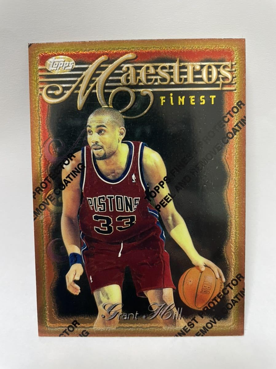 Amazon.co.jp: NBAカード グラントヒル GRANT HILL Topps Finest 