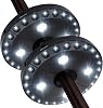 Patio Umbrella Lights Battery Operated 2 Pack 3 Brightness Modes Cordless 28 LED Lights LED Umbrella Pole Light for Patio Umbrellas, Camping Tents or Outdoor Use