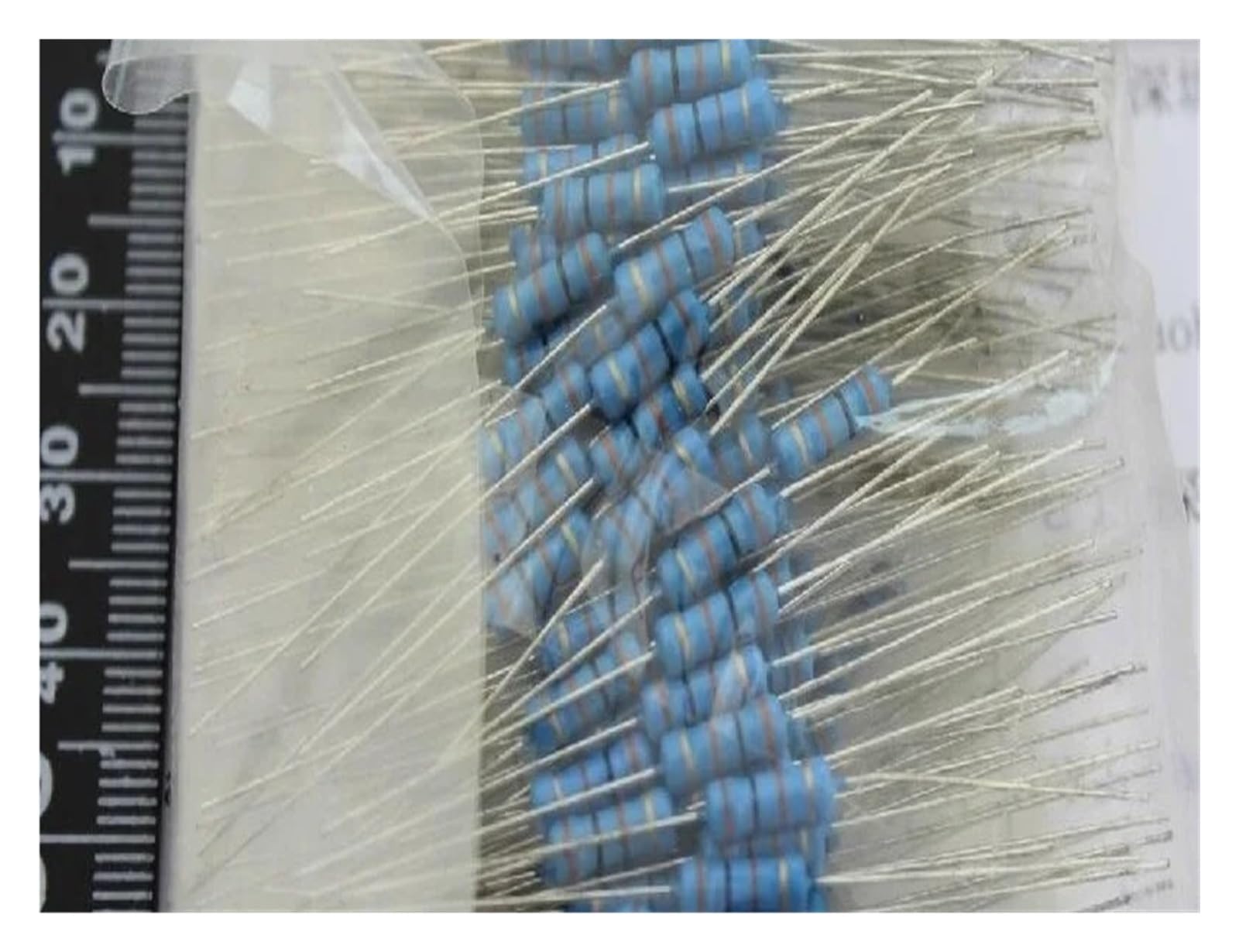 Résistances à film métallique 0 Ohm 1/2W lot de 20 pièces pour composant électronique diy