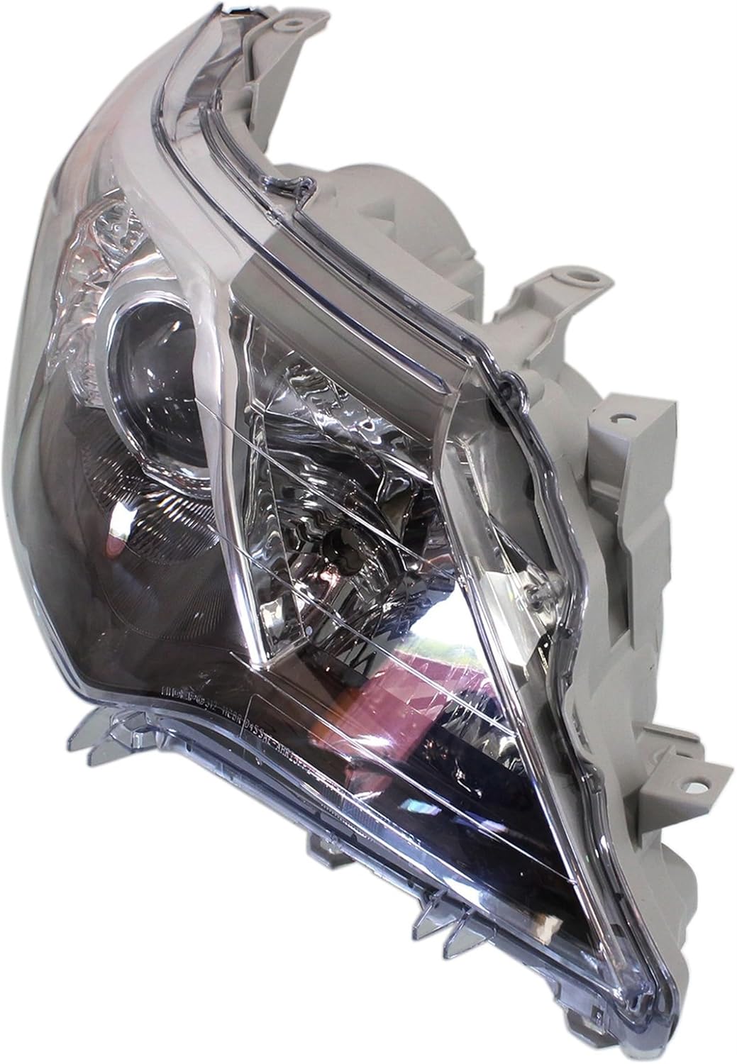 2-Piece Kit Passenger Side Headlight With Fender Without Bulb Xenon Without Hid Bulb And Ballast