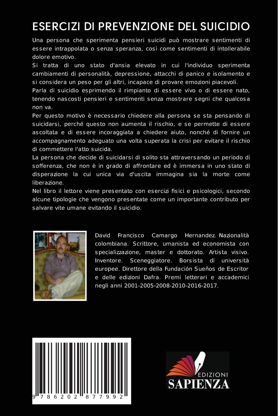 ESERCIZI DI PREVENZIONE DEL SUICIDIO: Secondo le tipologie