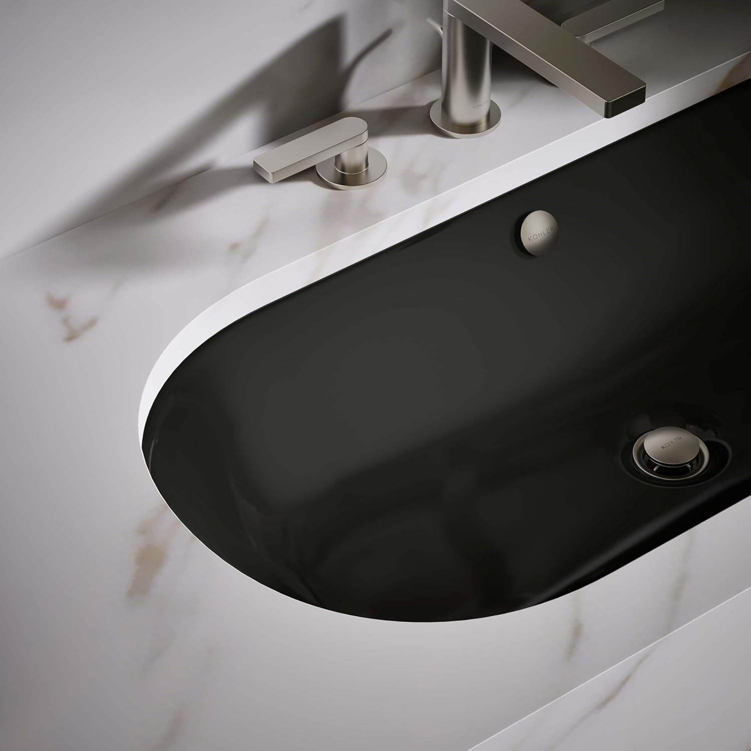 KOHLER Capsule Drop-In/Under-Mount Bathroom Sink