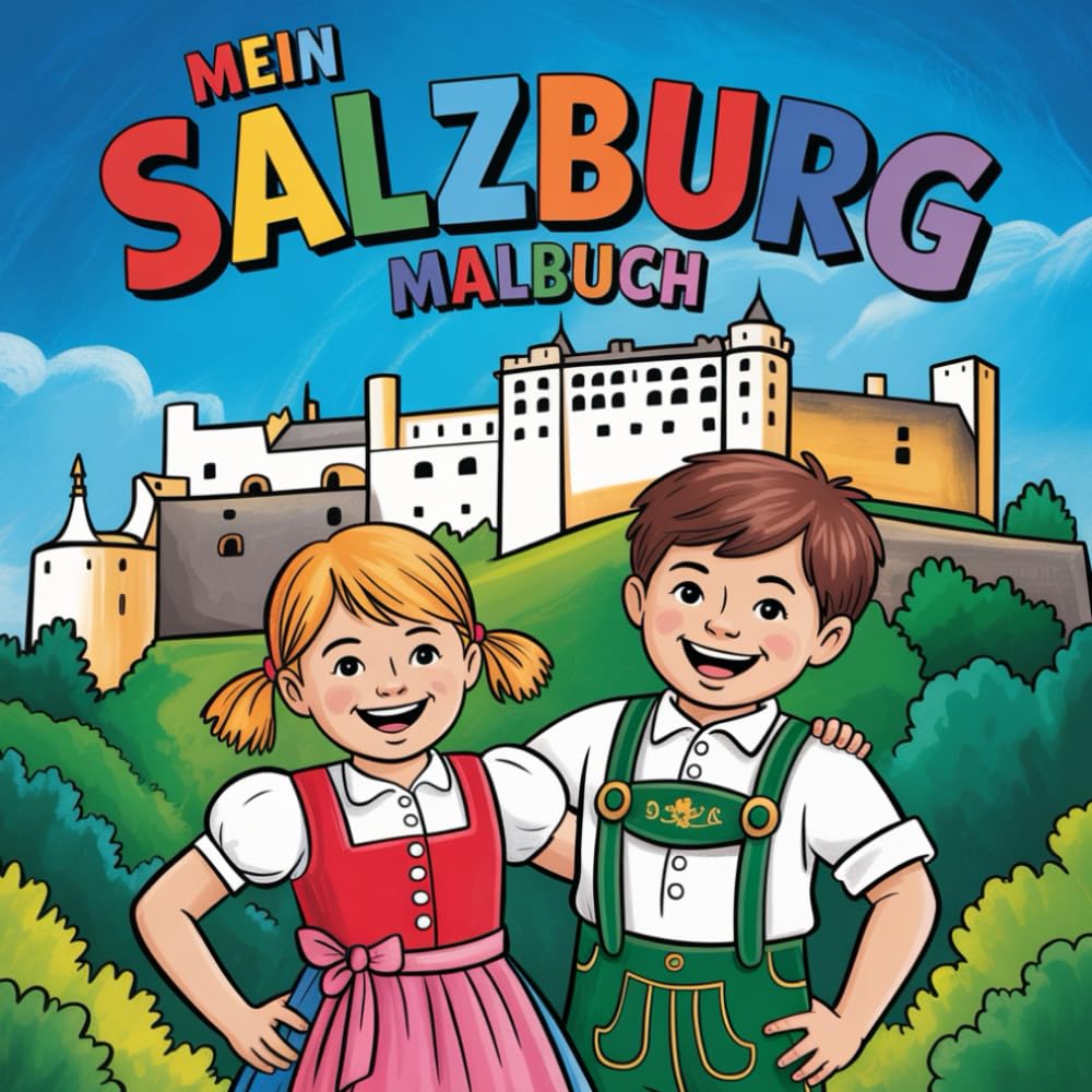 Mein Salzburg Malbuch
