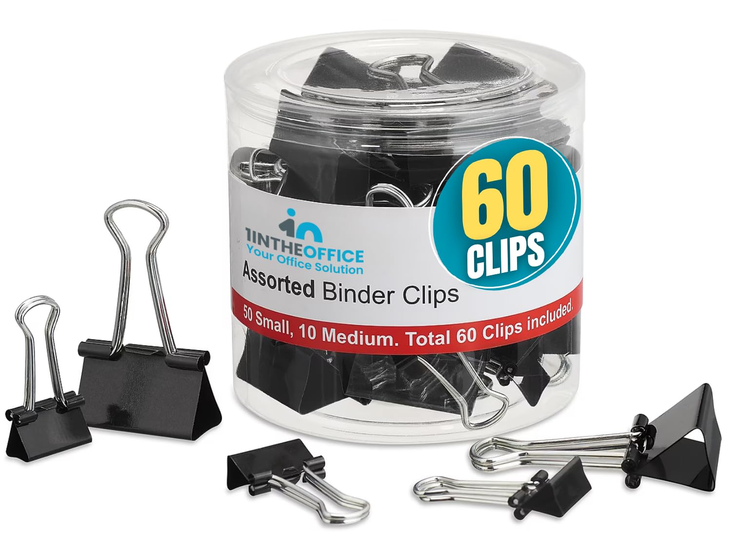 Snapklik.com : Binder Clips Assorted Sizes, Assorted Binder Clips ...