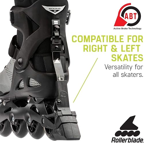 Miniatura 4 de Rollerblade Macroblade 80 ABT - Patines en línea para hombre, color amarillo neón