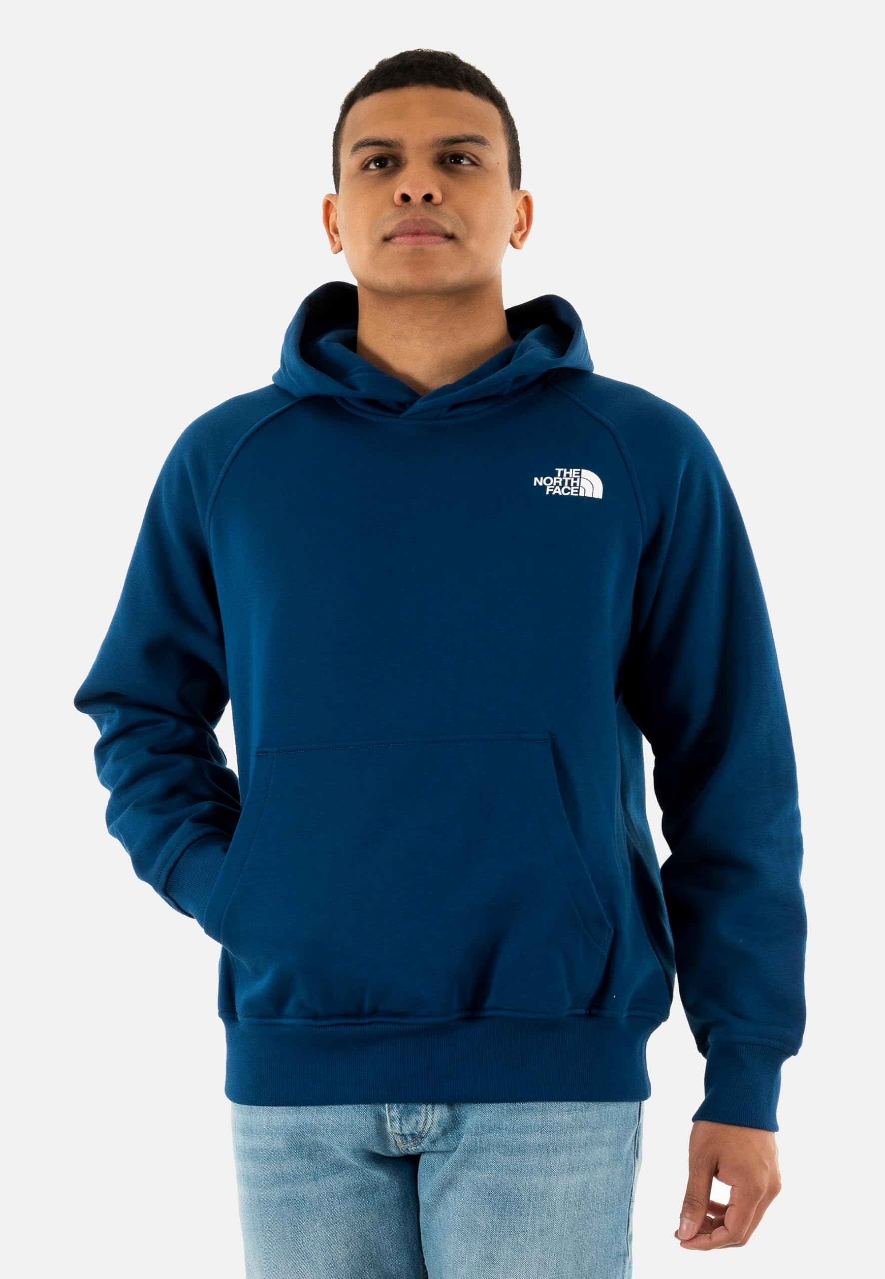 The North Face M Raglan Box NSE Hoodie Felpa con Cappuccio Uomo (Pacco da 1)