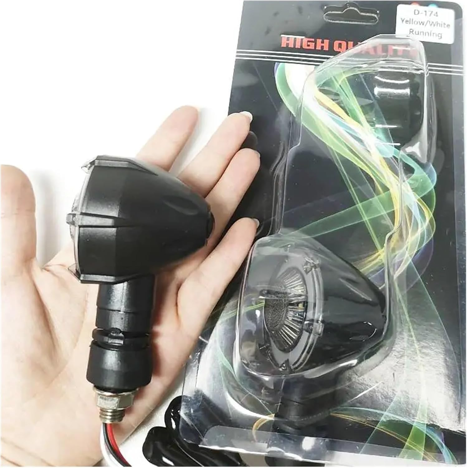 Generic Mini uniwersalne wskaźniki Dla Honda PCX 125 PCX125 NC750X X ADV 750 12V 10mm Światła LED Sekwencyjne Płynne Dla Lampa kontrolna migająca
