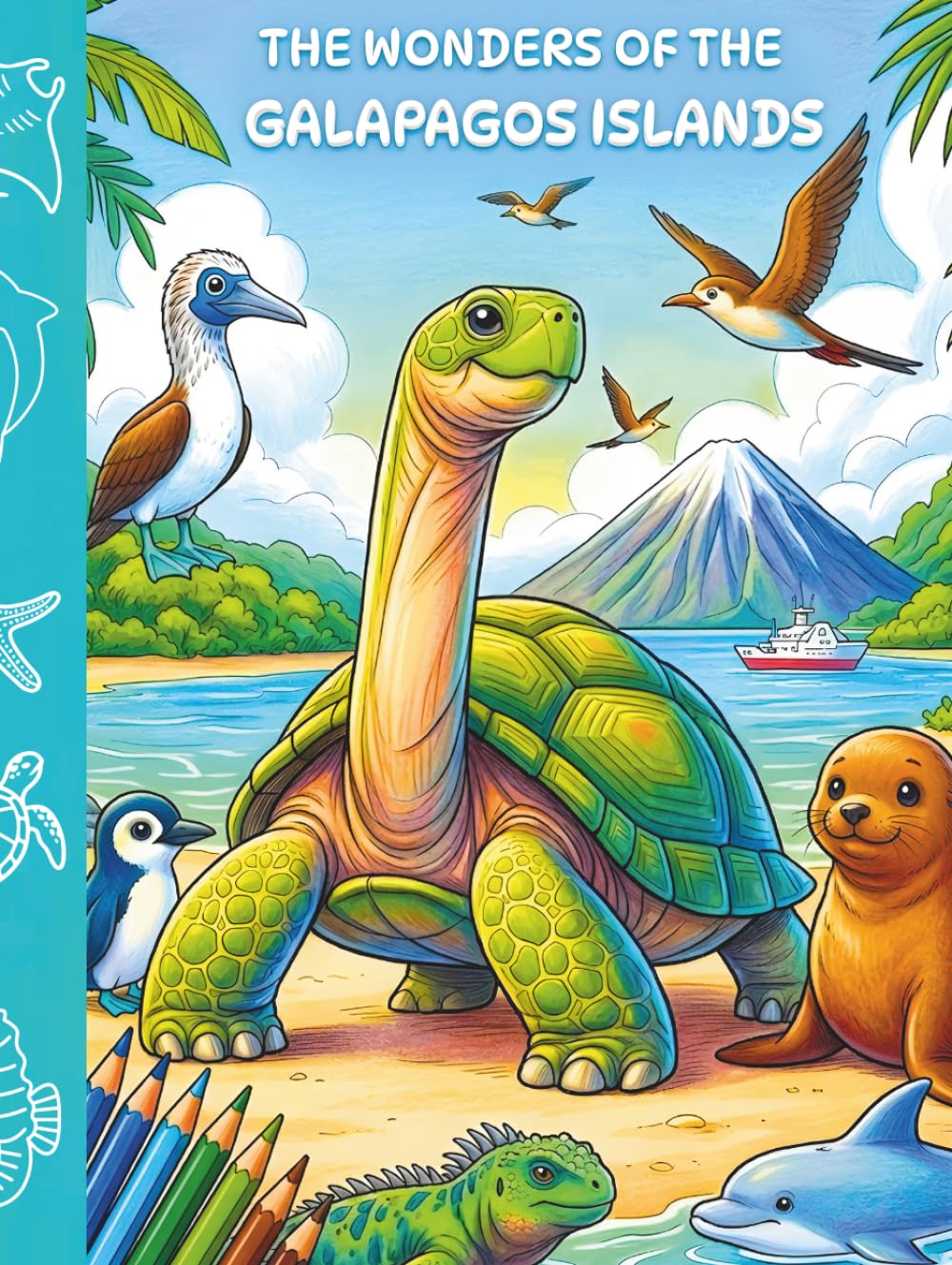 Coloring Adventures: The Wonders of the Galapagos Islands: A Fun and Educational Journey Through the Unique Wildlife of the Galapagos Islands for Kids Ages 3-10 (Magical Galápagos Adventures)