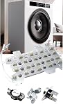 DC47-00032A Dryer Heating Repair Component for Longevity Clothes High Efficiency Dryer Heating Coil Set Heavy Duty Repair Easy Install
