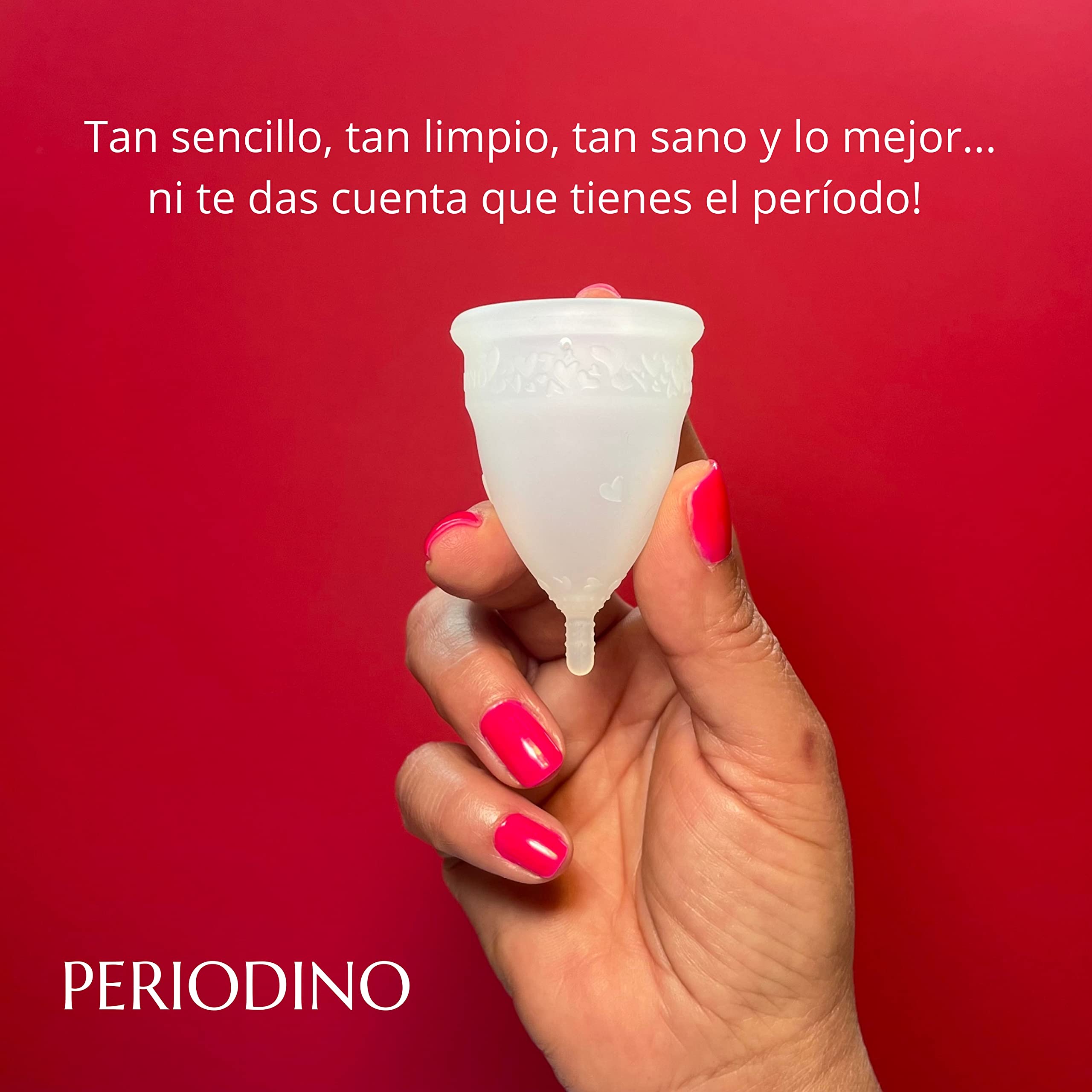 Pack de Copas Menstruales Small - Large. Alternativa a bragas menstruales. Más sano que Tampones y Compresas. Funciona con cualquier esterilizador copa menstrual. No hace falta aplicador.