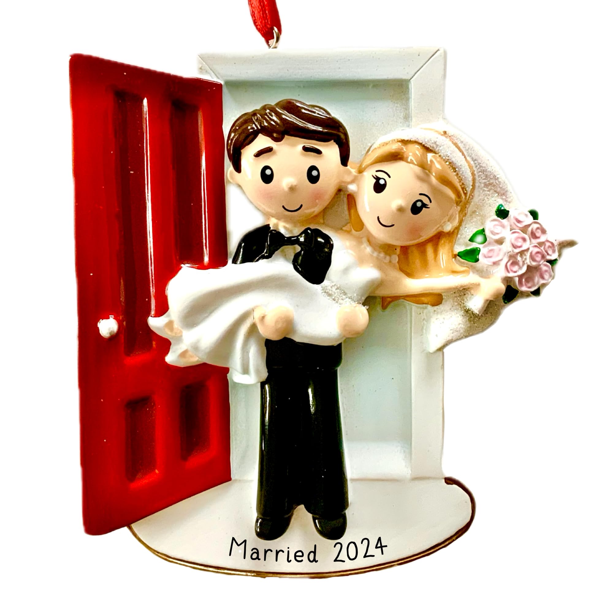 Christmas Tree Ornament | Wedding Present | Recently Married Gift | Tree Decoration | Couples | 1st Christmas Married | Husband & Wife