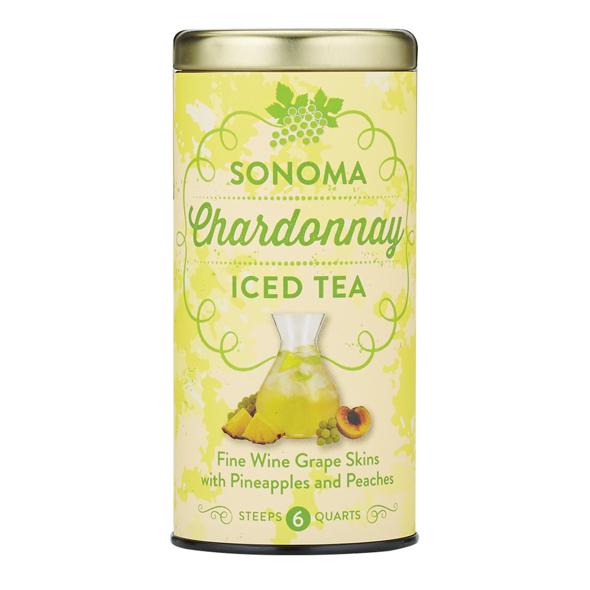 The Republic of Tea Sonoma Iced Tea Pouches (Chardonnay, 6 Pouches)