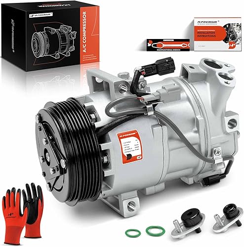 A-Premium Compresor de aire acondicionado con embrague compatible con Nissan Sentra 1.8L 2013-2019