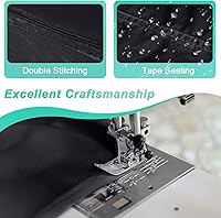 Vista 4 de ABCCANOPY Cubierta de parrilla para horno de barbacoa de gas, cubierta para horno al aire libre, impermeable y resistente al polvo, resistente a