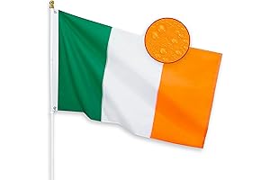 Ireland Flag 3x5 Feet for Outside: The Shamrock of Strength and Spirit