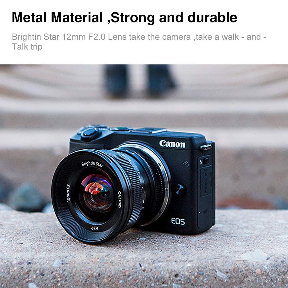 BRIGHTIN STAR フジXマウント 12mm F2.0 マニュアルレンズ Amazon.co.jp: Brightin Star 12mm f/2 超広角マニュアル
