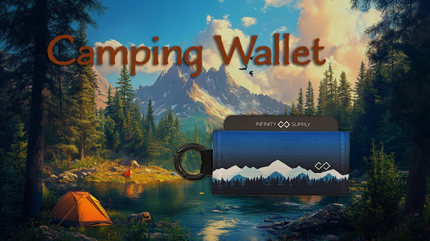 Minimalist Wallet for Men and Women (Camping) - Image 5